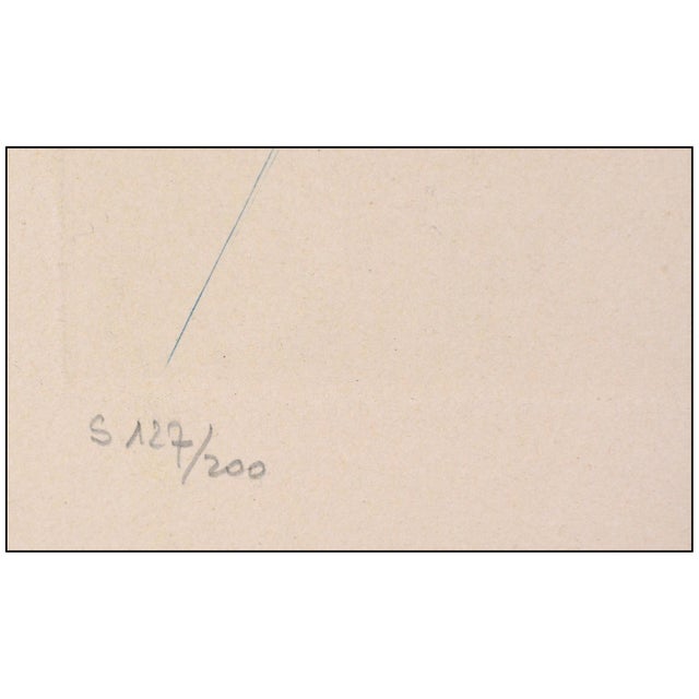 Late 20th Century Late 20th Century the Fruits of the Valley Surrealism Blue Etching Salvador Dalí For Sale - Image 5 of 6