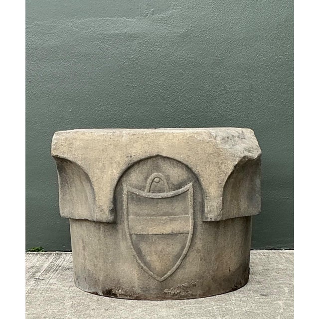 Vintage 19th Century Cast Stone Well Head For Sale - Image 13 of 16