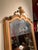 Tuscan Neoclassical Pink Lacquered and Double Gold Leaf Framed Pier Mirror in Mercury Glass, Italy, 18th Century For Sale - Image 6 of 9