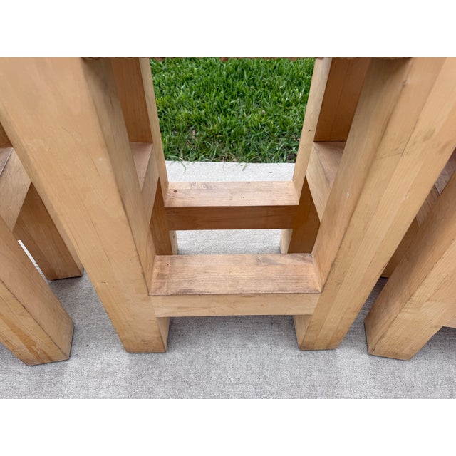 Landon Cole Custom Furniture Bar Stools (Inspired by James Perse "Helena Bar Stool") For Sale - Image 13 of 17