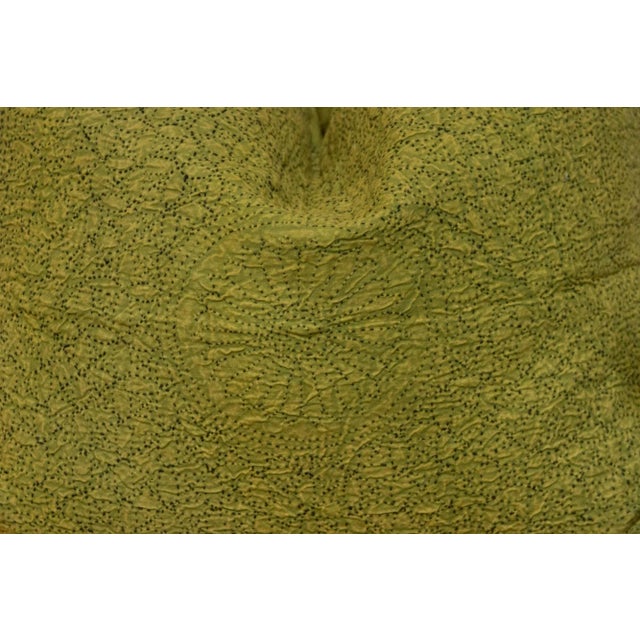 Boho Chic Seaweed Green Hand-Stitched Pillow Cover For Sale - Image 3 of 7
