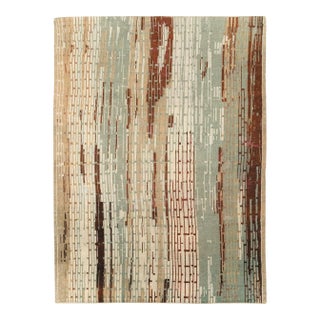 Galerie Shabab Collection Mid-20th Century Handmade French Art Deco Small Room Size Carpet For Sale