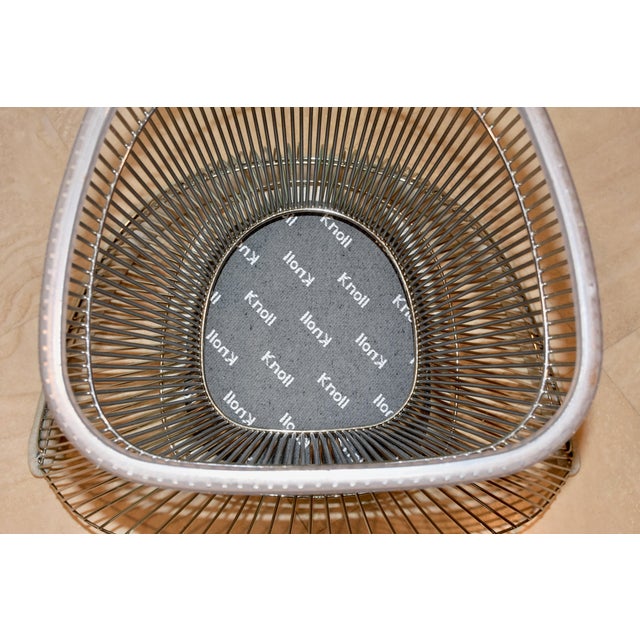 Mid 20th Century Mid 20th Century Pair of Warren Platner Knoll Wire Side Chairs For Sale - Image 5 of 10