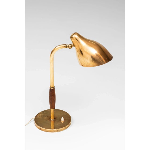 Danish Table Lamp by Vilhelm Lauritzen for Louis Poulsen, 1940s For Sale - Image 4 of 9
