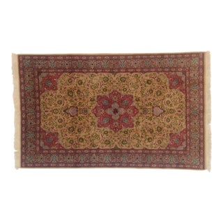 1970s Persian Tabriz, 5'8" X 9'3" For Sale