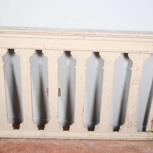 Balustrade Railing in Wood For Sale - Image 3 of 9