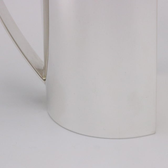 1980s 1980s Pair of Sterling Silver Interlocking Carafes For Sale - Image 5 of 9