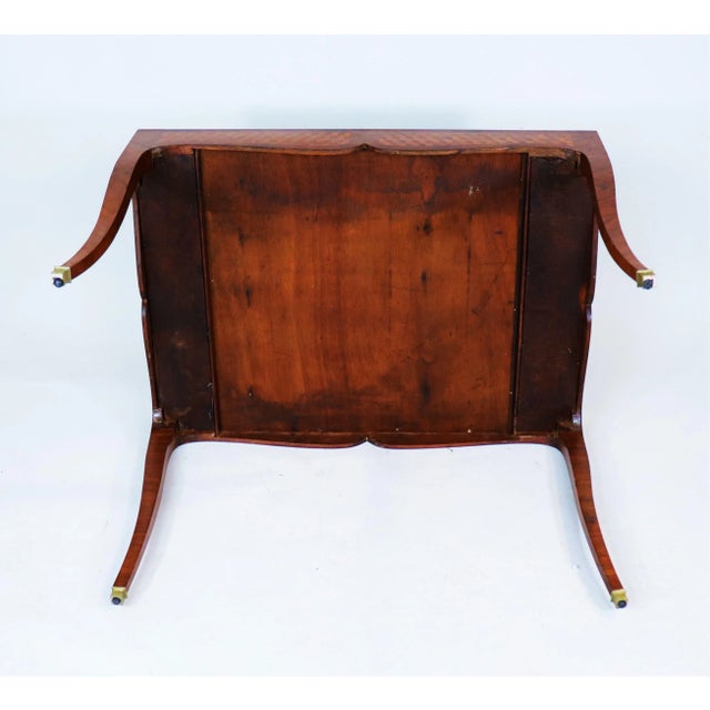 Late 19th Century French Louis XV Style Parquetry Reversible Top Game Table For Sale - Image 12 of 13