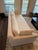Linen Restoration Hardware 9' Belgian Track Arm Bench-Cushion Sofa in Perennials Performance Linen For Sale - Image 8 of 8
