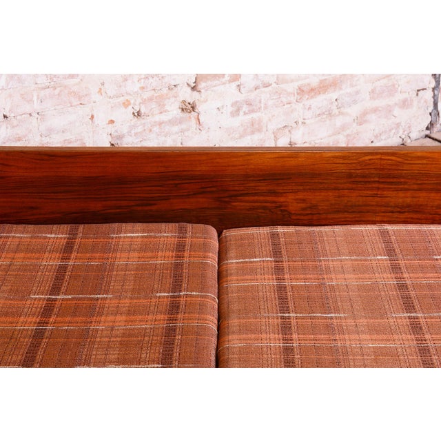 Art Deco Walnut Sofa by J. Halabala for Up Zavody, Czech, 1930s For Sale - Image 11 of 13