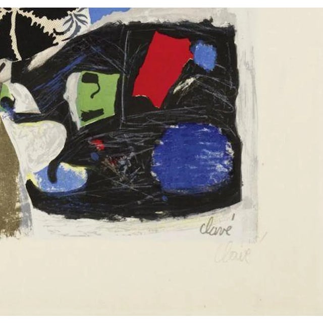 Ecole de Paris is an original contemporary artwork realized in 1969 by Antoni Clavé. A mixed colored lithograph on vélin...