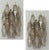 Sand Beige Murano Corridor Wall Lamps, Set of 2 For Sale - Image 9 of 9