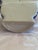 Ceramic Blue and White Glazed Ceramic Floral Wall Pocket For Sale - Image 7 of 8