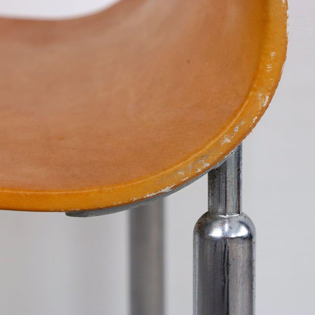 Tan Vintage Lavinia Chairs by Franz T. Sartori, 1970s, Set of 4 For Sale - Image 8 of 13