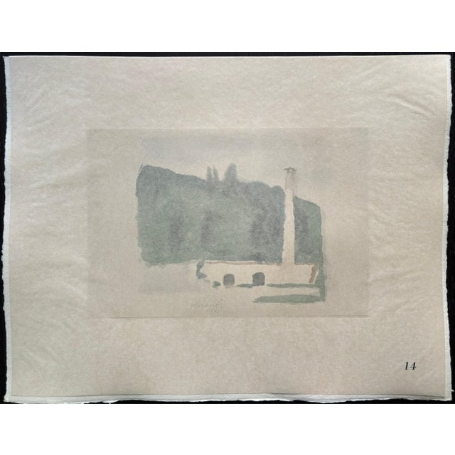 Giorgio Morandi, Landscape, 1957-1973, Lithograph For Sale - Image 4 of 9