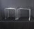 1980s Lucite Waterfall End Side Table Vintage Mid Century Modern -A Pair For Sale - Image 5 of 11