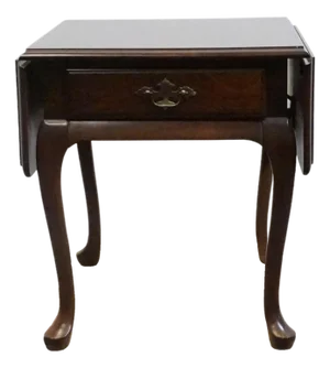 Cresent Furniture Solid Cherry Traditional Style 36" Pembroke Drop Leaf Accent End Table 1338