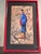 Striking pair of mid-century Chinoiserie framed art prints signed by D. Voaguest at the lower right margin (one visible,...