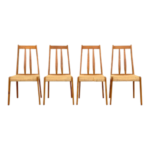 1960s Danish Modern Teak Dining Chairs - Set of 4