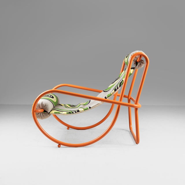 Poltronova Set of Locus Solus Lounge Chair and Ottoman by Gae Aulenti for Poltronova, 1970s For Sale - Image 4 of 17