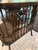 Wood Vintage Stick Back Windsor Bench For Sale - Image 7 of 7