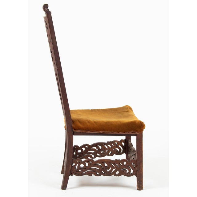 Art Nouveau Chairs in the style of Rippl-Rónai József, 1900s, Set of 4 For Sale - Image 10 of 18