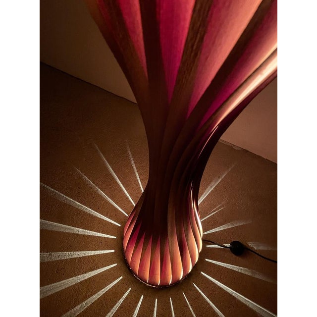 1960s Swedish Floor Lamp in Pine by Hans-Agne Jakobsson for Ab Markaryd, 1960s For Sale - Image 5 of 18
