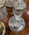 19th Century 19th Century Grouping of 8 Cut Glass Jars With Sterling and Brass Lids For Sale - Image 5 of 13