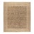 Early 20th Century Large Square Brown Persian Tabriz Rug - 13' x 14'4" For Sale