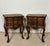 Pair of Spanish Carved Louis XV Style Bedside Tables in Oak, 20th Century For Sale - Image 15 of 16