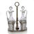 Metal Brescian Silver Oil Cruet, 1812, Set of 3 For Sale - Image 7 of 7