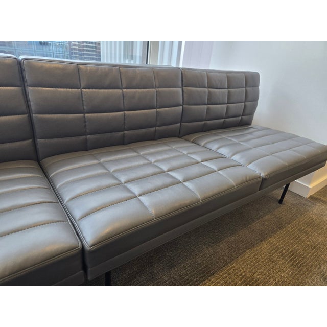 Minimalism Geiger Tuxedo Settee For Sale - Image 3 of 7