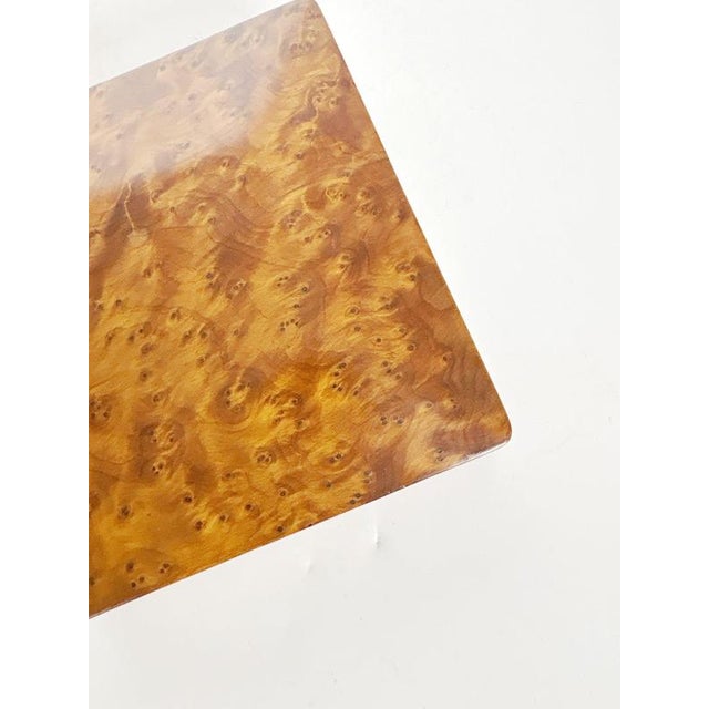 Square Wooden Box, France, 1970s For Sale - Image 6 of 8