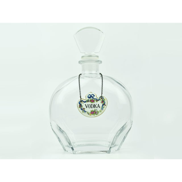 Staffordshire Early 20th Century Fine Bone China Staffordshire Vodka Gin Whiskey Liquor Bottle Tags- Set of 3 For Sale - Image 4 of 7