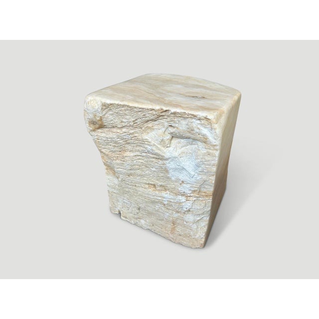 Andrianna Shamaris Onyx Sculptural Side Table For Sale - Image 9 of 18