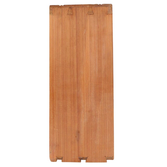 Large Antique Pitch Pine Wellington Chest of 7 Drawers, 1900s For Sale - Image 6 of 11