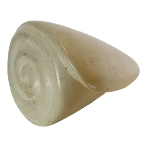 Shell Shaped Marble Sculpture Signed M Nichols and Dated '95