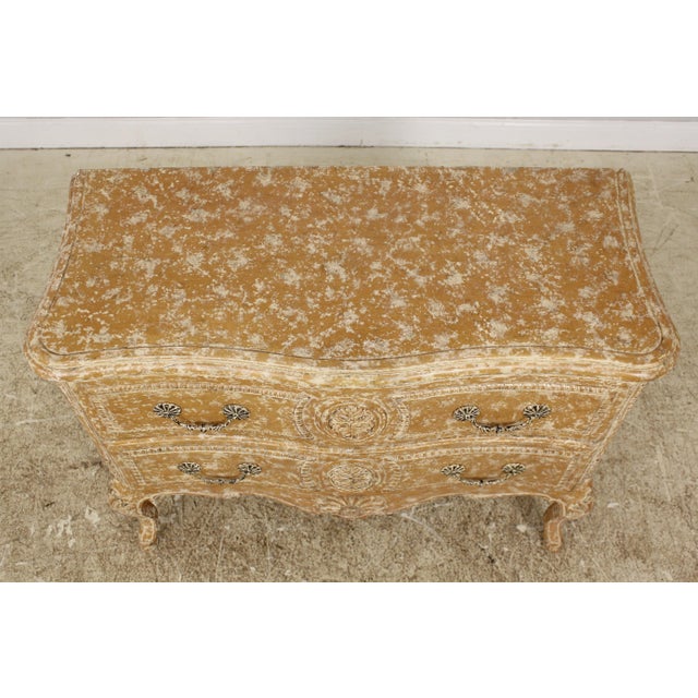 Age: Approx: 20 Years Old Details: Nice Decorator Designer Chest Quality Construction Unique Sponge Painted Finish Mahanoy...