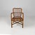 Mid-Century Modern Italian Rattan Armchairs with Armrests, 1960s, Set of 4 For Sale - Image 3 of 18