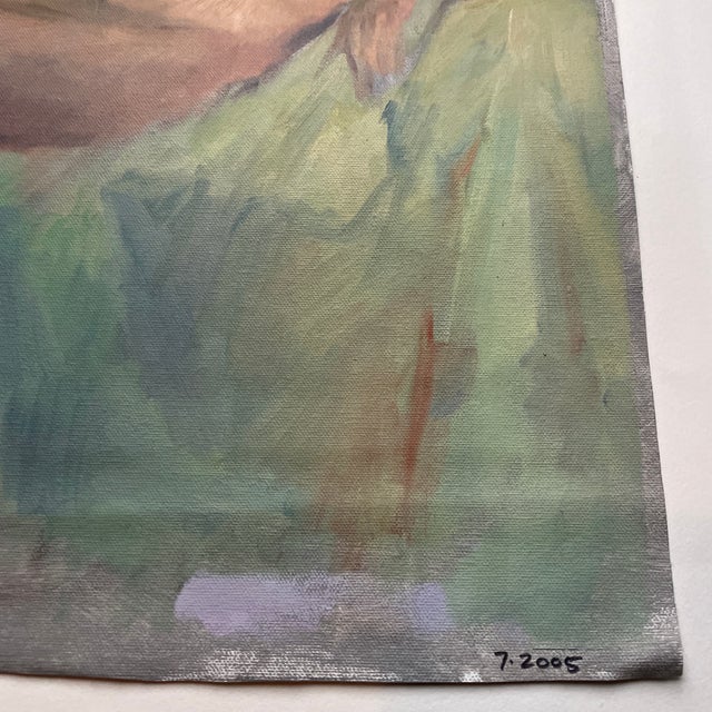 Contemporary Contemporary Original Female Nude Abstract Expressionist Painting For Sale - Image 3 of 4