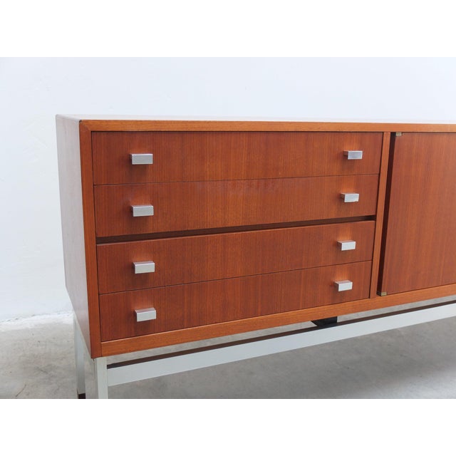Large Modernist Sideboard by Werner Wölfers for V-Form, 1960s For Sale - Image 5 of 18