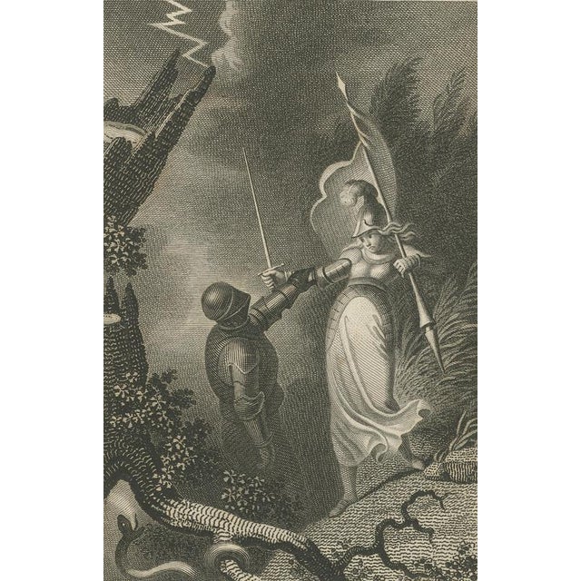 Joan of Arc Life Scenes, 1813, Copper Print Engraving on Paper For Sale - Image 6 of 10