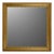 Vintage Gold Leaf Gilded Wall Mirror inspired by Salvator Rosa, Italy, 1990s For Sale