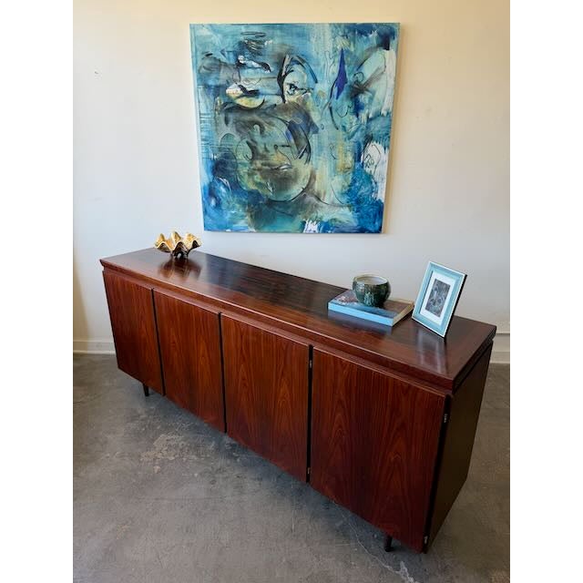 Skovby Møbelfabrik A/S 1970s Danish Rosewood Sideboard by Skovby For Sale - Image 4 of 12