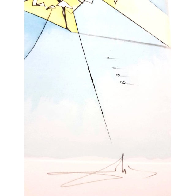 Salvador dali - the grand inquisitor expels the savior - original signed engraving handsigned in pencil and numbered...