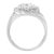 Show your never-ending love for flowers and diamonds by wearing this beautiful diamond ring. This amazing fashion ring is...
