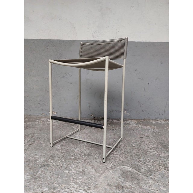 Gray Spaghetti Barstool by Giandomenico Belotti for Alias For Sale - Image 8 of 18