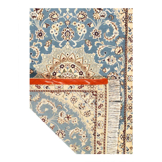 Traditional Pasargad DC Fine Hand Knotted Silk & Wool Rug For Sale - Image 3 of 3