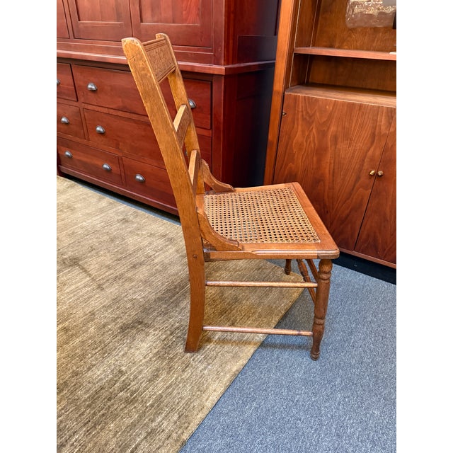 Victorian Ladderback Dining Chairs, Set of Four For Sale - Image 10 of 14
