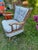 Vintage Solid Maple Slipper Rocker For Sale - Image 9 of 12